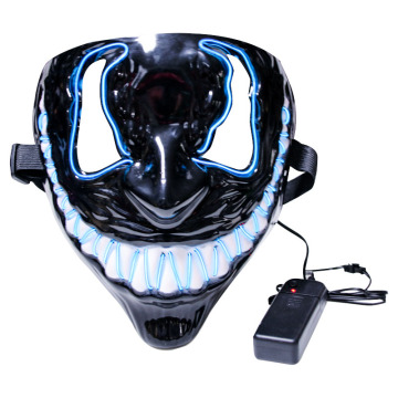 Máscara de iluminação LED Venom EL Wire