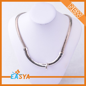 Simple Trend Necklace Flat Snake Chain Necklace For Sale