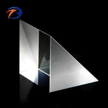 Optical Custom K9 BK7 Glass 90 Degree Quartz Right Angle Prism