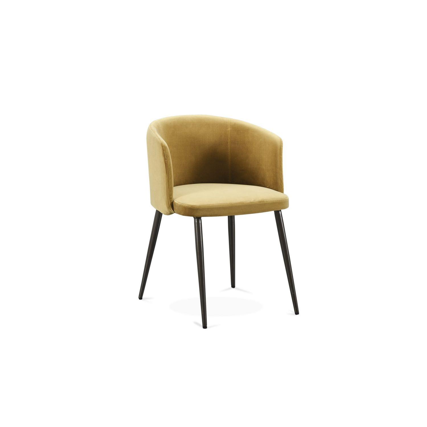 Cor de cor moderna de estilo moderno de madeira sólida perna de madeira PU PU Cadeira de jantar