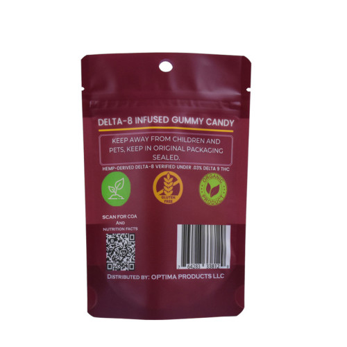 biodegradable sugarcane packaging candy bag