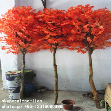 Q090506 make artificial maple bonsai tree garden decoration maple bonsai
