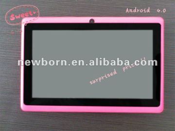 Low price colorful slim capacitive multi touch panel tablet pc/pad/mid 7 inch