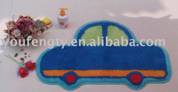 Cute shape bath mat