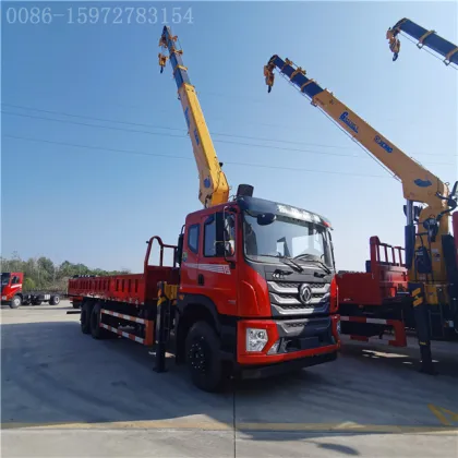 DONGFENG 270HP 6x4 14 tons truck mounted crane