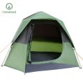 3-5 personer dubbelskiktad camping tältsäker och automatisk