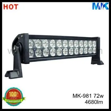 13.5\" 72W LED light bar/Car LED light bar MK-981 2 Rows LED bar light