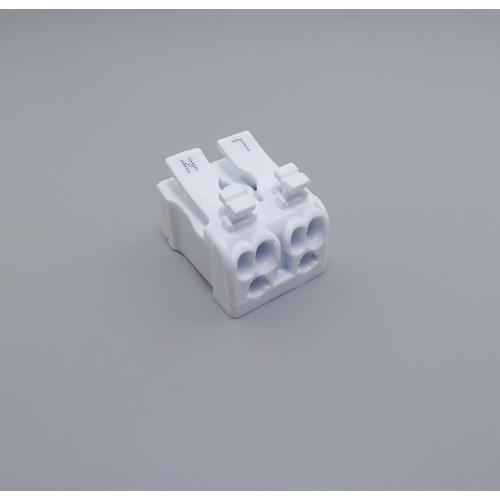 2 Poles Multipolar Wire Connector With Release Button