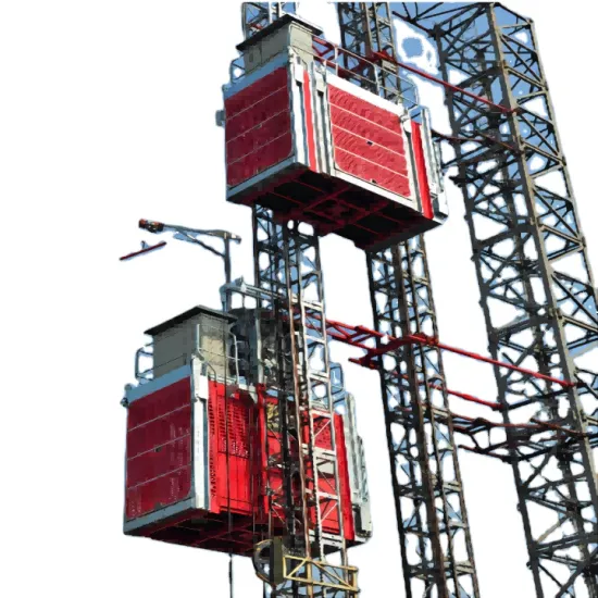 Electric Construction Cargo Elevator SC200/200 Multifunctional Material Hoist