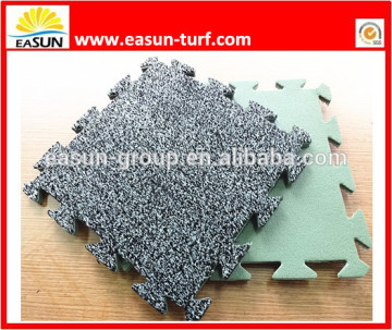 Silver color Interlocking Artificial Grass Mat