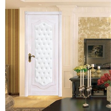 High Quality Painted White Residential Wood Door