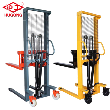 1 ton hand manual hydraulic forklift