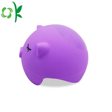 Promotional Cute Cartoon Pig Silicone Mobile Phone Holder