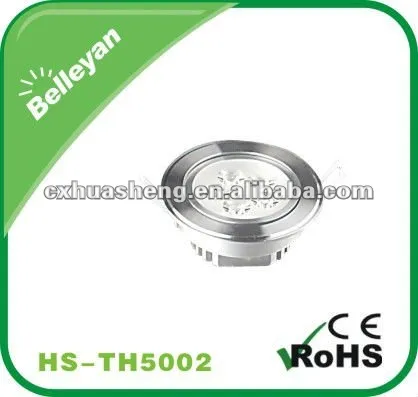 2012 hot sale cool price 6w high power led recessed ceilinglight