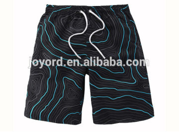 100% polyester sublimated printing men's beach apparel