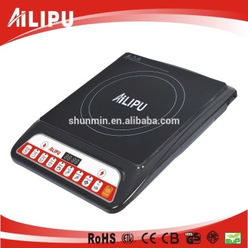 Ceramic plate with 1 year guarantee easy choice push button induction cooker