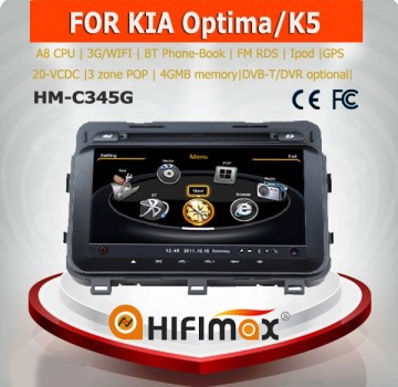 Hifimax car dvd gps for KIA Optima gps navigation system