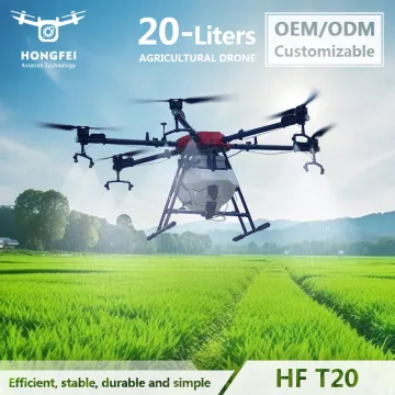 20L Agriculture Machinery Collapsible Plant Protection Uav Drone with HD Camera and GPS