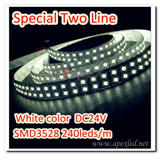 Holiday time lights smd3528 240p twoline white outdoor lighted