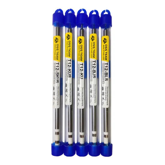 T12 Series Soldering Iron Tips and Replacement Heater for BJS SKUS KUS BL Soldering Stations