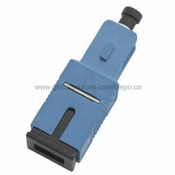 Fiber-optic attenuator, single mode, simplex, 1310Nm, SC/UPC-SC/UPC, plug-in, 5dB, fixed
