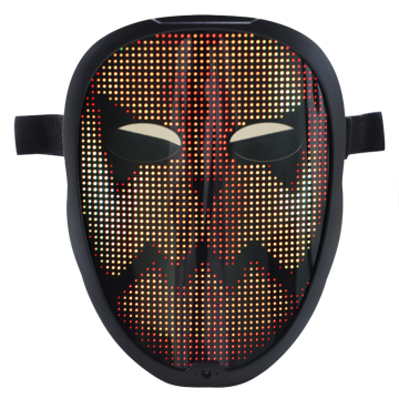 Halloween LED Face Masks: Cosplay Costumes with Light-Up Displays
