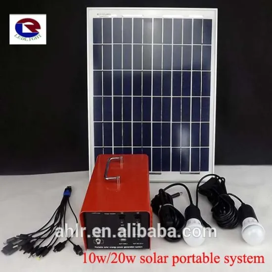 10w Home Application and Normal Specification indoor solar light kit