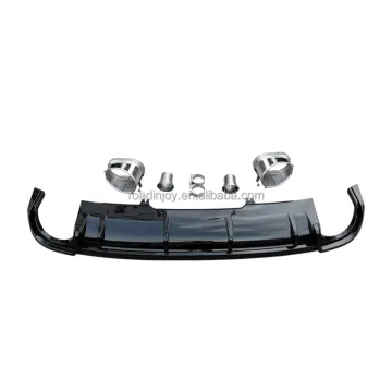 B9 Rear Diffuser for Audi A4 Facelift 2017-2019 Car Accessories