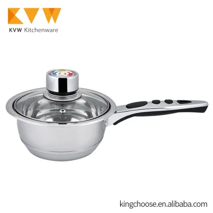 Stainless Steel Kitchenware Cooking Pot Set with Non-Stick Fry Pan