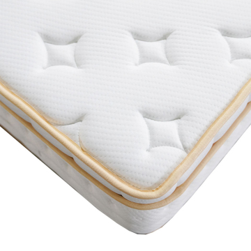 European Top Quality Fireproof Mattresses: Queen and King Size Options with Latex, Memory Foam, and Bonnell Springs - Delivered in a Box