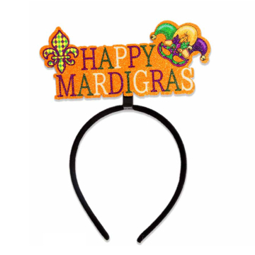 Novelty Funny Felt Willy Mardi Gras Glasses & Headband for Party