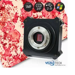 5Mp CCD Microscope Camera for Scientific Research