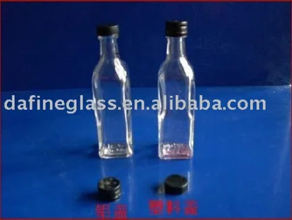 condiment soy sauce glass bottle