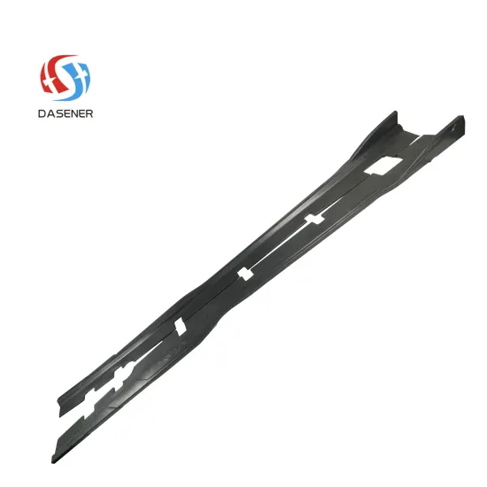 PP Material Gloss Black Carbon Fiber Car Side Skirts Spoiler for Dodge Charger SRT 2015-2021