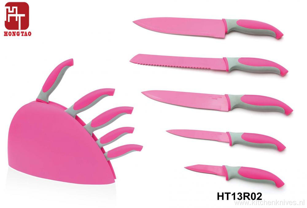 5pcs pp handle coating knife set