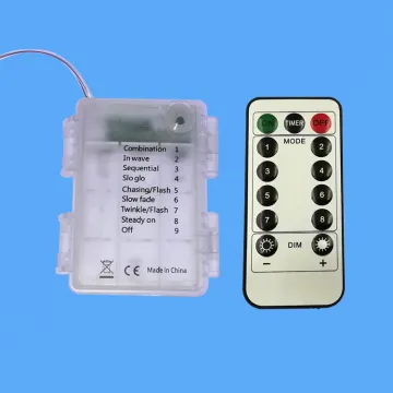Christmas lights 3AA Battery case With remote