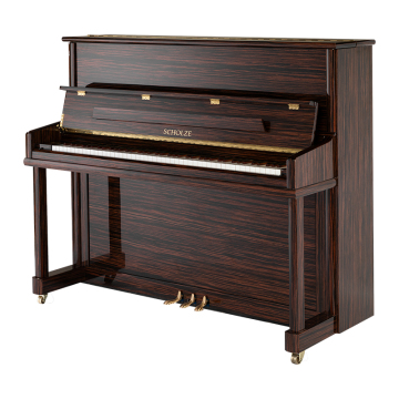 PETROF·SCHOLZE NS-6C Upright Piano Ebony Polished Professional Performance 126cm European PETROF Craft Professional Acoustic