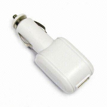 Car Plug Adapater with USB Port, OEM/ODM Orders are Welcome