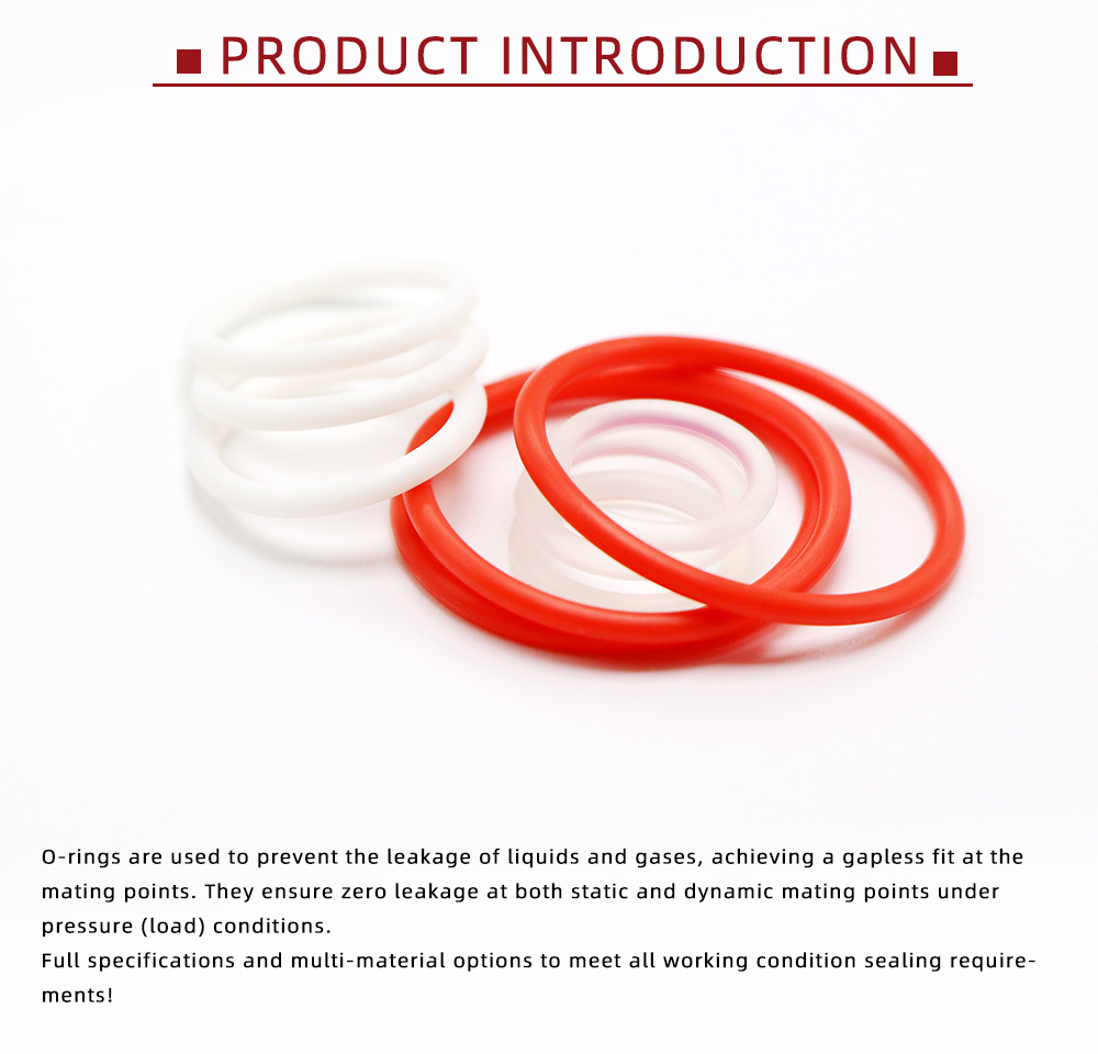 High Quality Silicone O-Ring Pack x