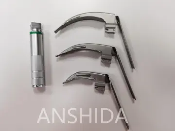 Flexible Fiber Optic Laryngoscope Kit