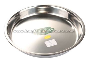 Magnetic stainless steel cake plate