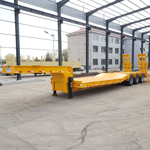 Close-Coupled High-Low-High Lowbed Trailer