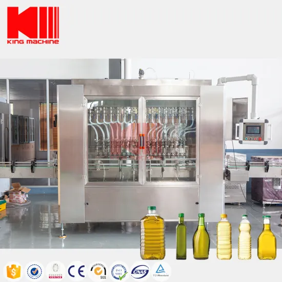 Auto Cooking Food Oil Filling Machine for Complete Projects