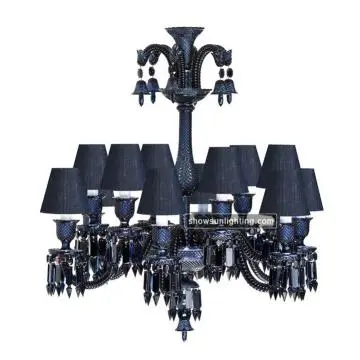 Black Baccarat Chandelier