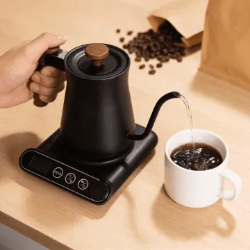 Fast Heating Electric Coffee Maker with Precise Temperature Settings