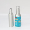 Long necked aluminum bottle for car cleaning additive