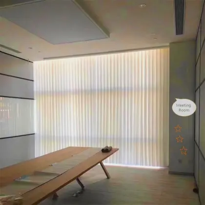 Electric Vertical Window Curtain Blinds