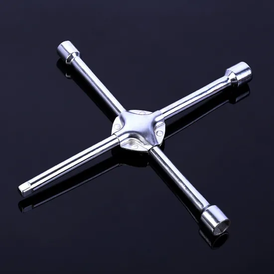 Multifunctional Cross Socket Wrench Set: Special Cross Allen Wrench, One-Half Switch Head, and Cross Wrench