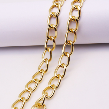 Bronze Chain Stainless Steel Keychain Metal Hook Slider for Handbags