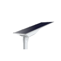 Cuatro filas Black Solar Waterproof Garden Street Light